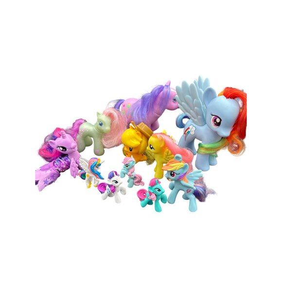 11 My Little Pony Toy Lot Featuring Characters Twilight Sparkle & Rainbow Dash - Picture 6 of 6